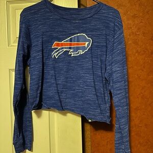 Buffalo Bills blue crop